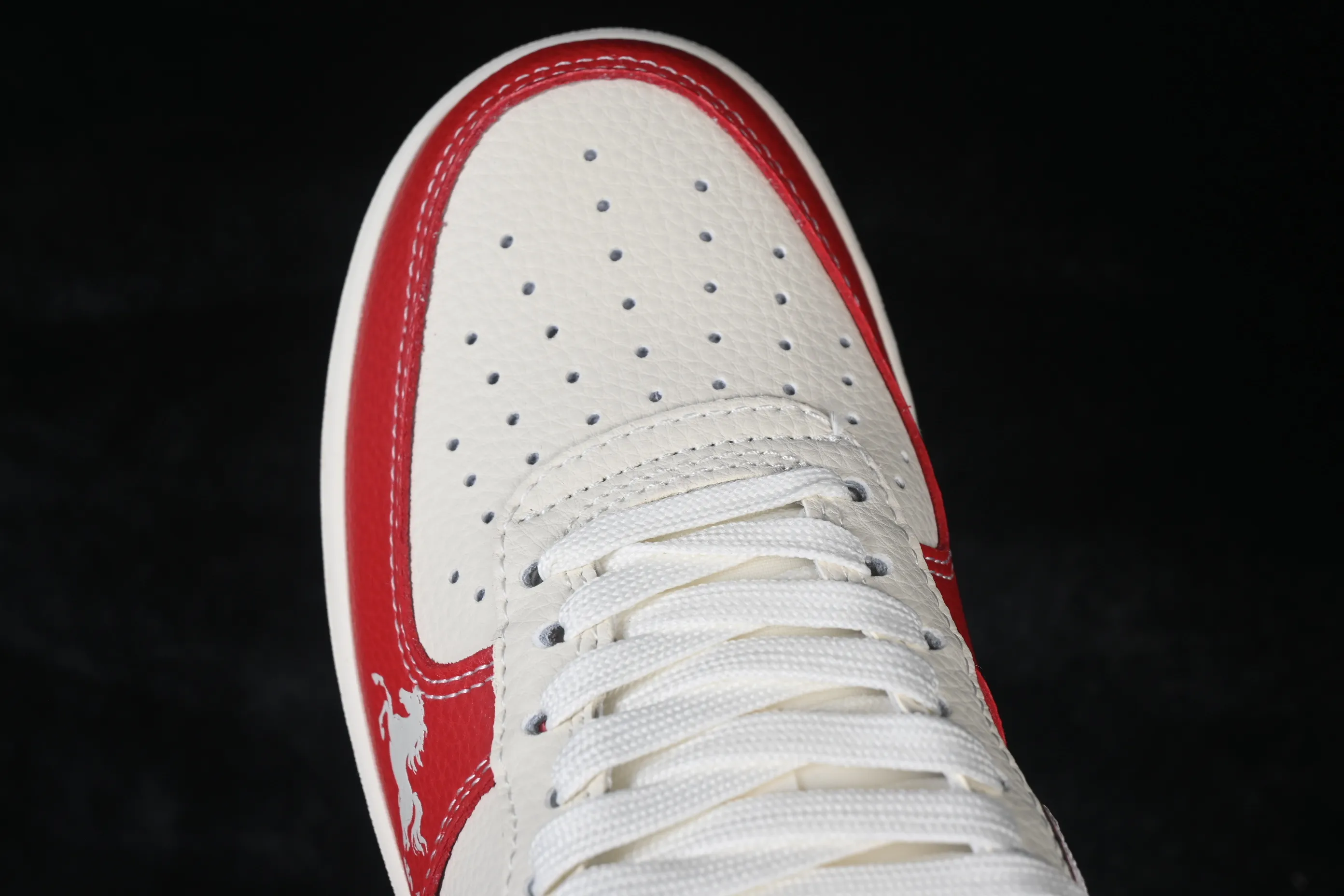 All categories Nk Air Force 1 Air Force series Nk Air Force 1 Low Air Force low top Nike Air Force 1'07 Low Year of the Horse joint name Lit pattern red horse Air Force 1 low top casual sneakers XL1979-134